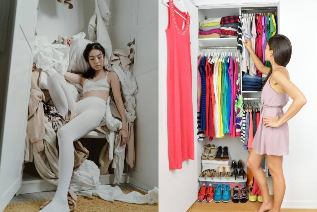 Mini closet: como criar um closet pequeno que dê conta do recado