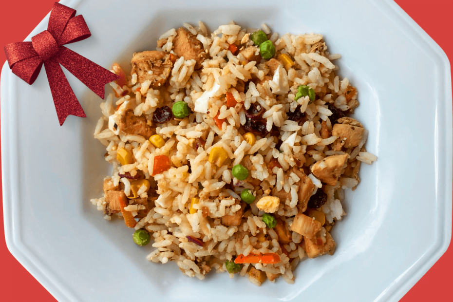 O Prato Ideal para o Natal: Arroz Natalino com Castanhas